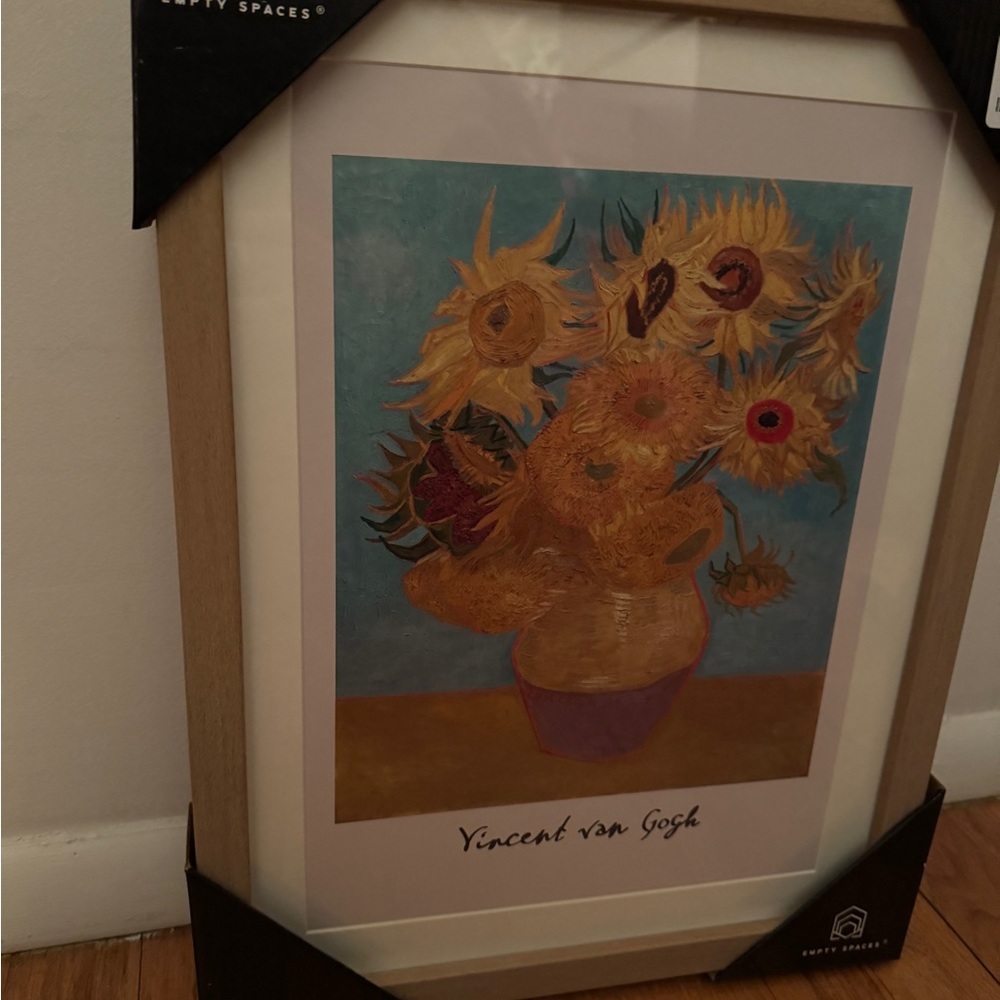 Vincent van Gogh Sunflowers Framed Art Print